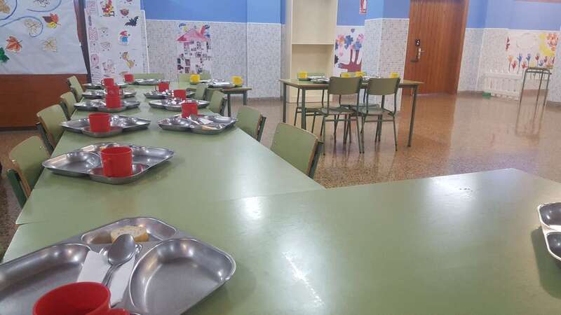 Comedor escolar (Foto TA)